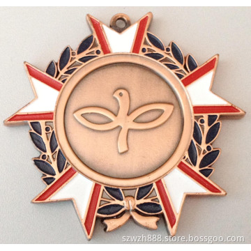Soft Enamel Medal with Double-Sided Design (CXD-M008)